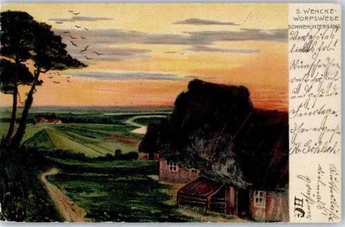 Worpswede Sonnenuntergang