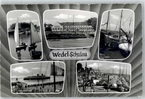 Schulau Hafen Fährhaus Segelschiffe Willkommen Höft