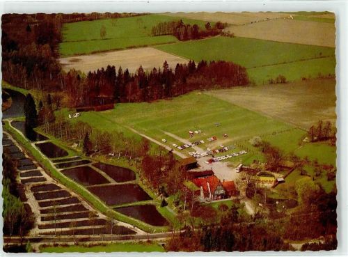 Walsrode Fliegeraufnahme Gasthaus Luisenhöhe Auto