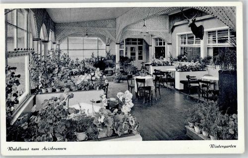 Schlüchtern Gasthaus Zum Acisbrunnen Wintergarten M.Richter