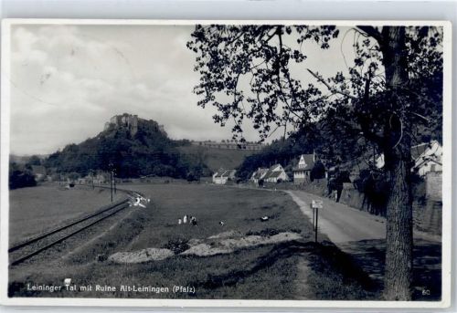 Altleiningen Ruine Alt-Leiningen Leininger Tal