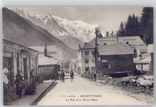 77390 Argentieres - Straße Mont Blanc