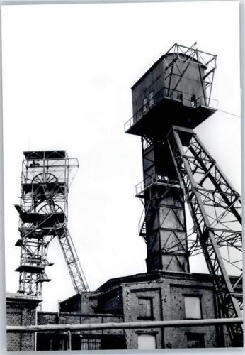 Oelsnitz Bergbaumuseum Karl-Liebknecht-Schacht 1968 Albert-Funk-Schacht I + II