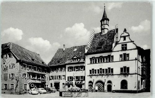 Staufen Rathaus Auto VW Käfer