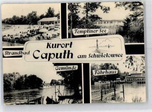 Caputh Strandbad Fährhaus Kurort Schwielowsee