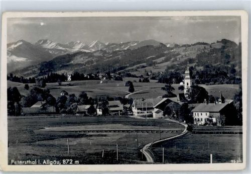 Petersthal Dorfkirche Kirche Gebirge Berge