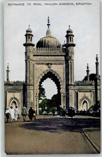 Brighton Entrance to Royal Pavillon Gardens
