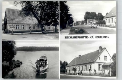 Zechlinerhütte Cafe Hüttensee Fahrgastschiff