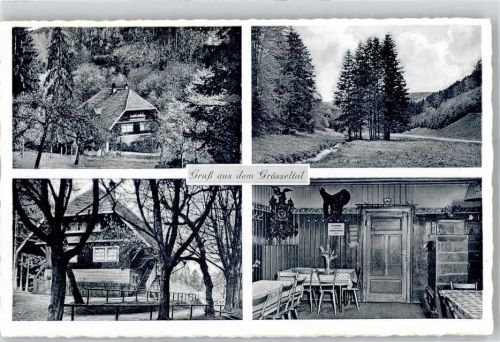 75305 W7540 Neuenbürg , Württ - Gasthaus Wirtschaft im Grösseltal