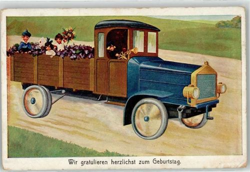 Lkw Geburtstag Kind Blumen