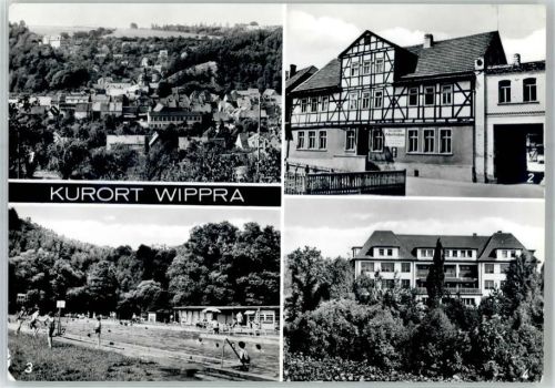 Wippra Schwimmbad Gasthaus Schieferhaus Krankenhaus Wippertalbad