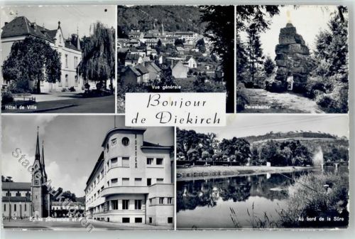 Diekirch Hotel de Ville Kirche