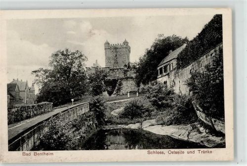 Bad Bentheim Schloss Ostseite Tränke