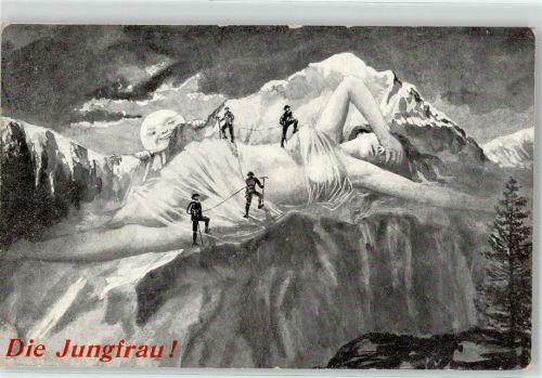1906 Jungfrau Bergsteiger