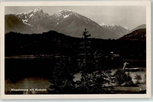 Klopein Hochobir See