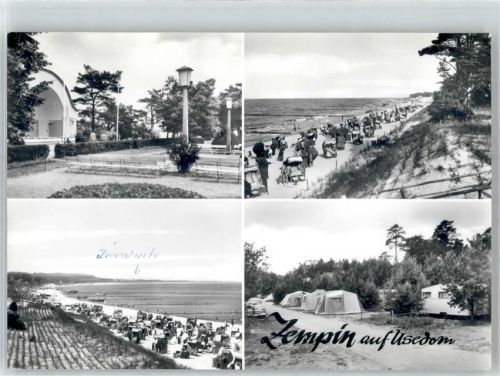 Zempin Strand Campingplatz Musikpavillon