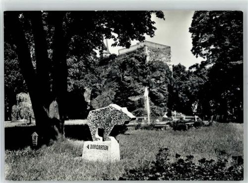 Falkenstein Schlossfelsen Tiergarten Vogtland Brunnen