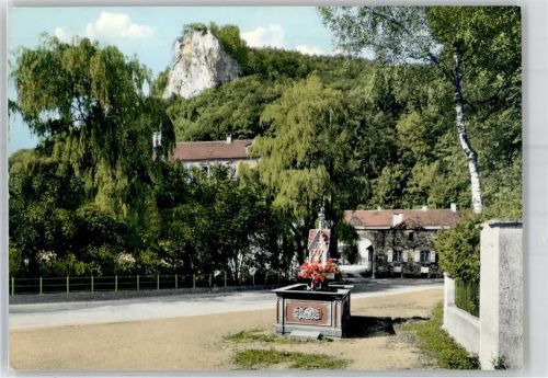 Eybach Adlerbrunnen Himmelsfelsen