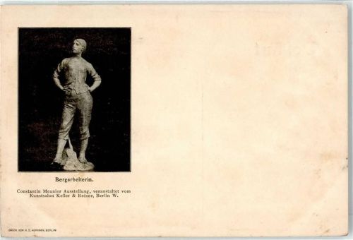 Berlin, unsortiert Bergarbeiterin von Constantin Meunier Ausstellung