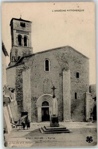 Ruoms 1911 Kirche