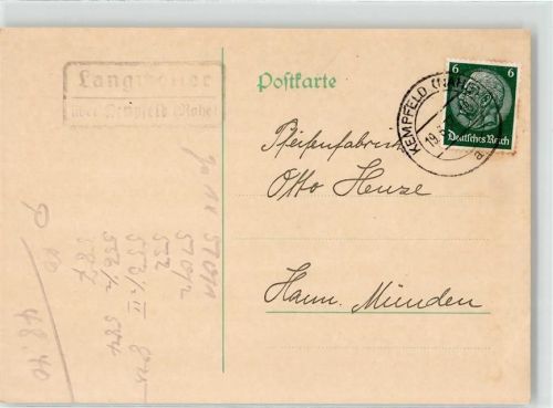 Kempfeld Ort lt. Stempel