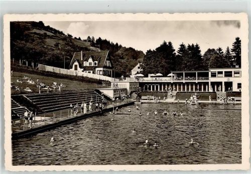 Merzig Schwimmbad Bahnpost