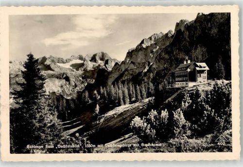 Gablonzer Hütte Berghütte Dachstein Gosaukamm Hüttenstempel