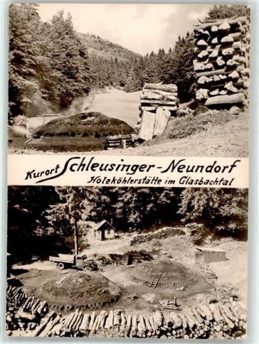 98553 O6051 Schleusingerneundorf - Holzköhlerstätte Glasbachtal