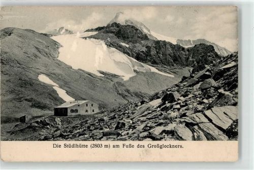 Stüdlhütte Berghütte Großglockner Hüttenstempel