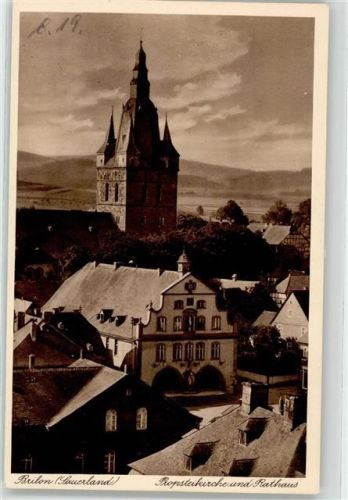 Brilon Probsteikirche Rathaus