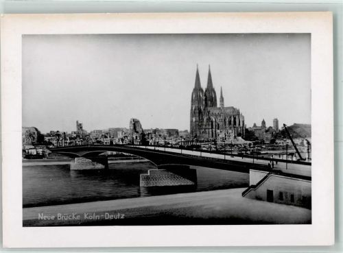 Köln Deutz 105 Neue Brücke