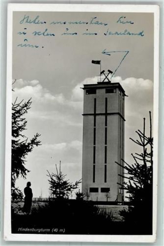 Bexbach Hindenburgturm Höcherberg WK II