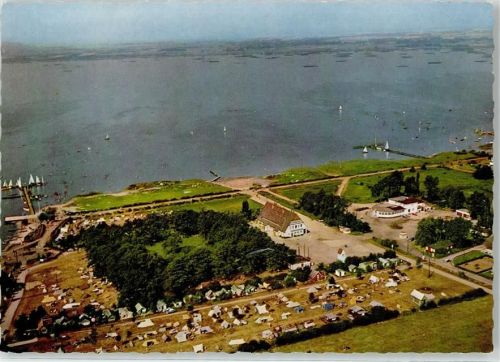 Lembruch Fliegeraufnahme Campingplatz Dümmersee