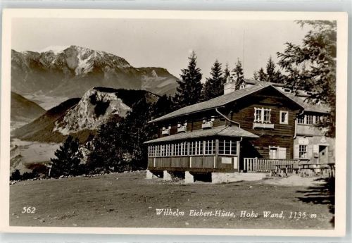 Eicherthütte - Berghütte Hohe Wand