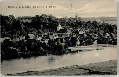 37688 W3472 Herstelle 1912 - Kloster Schloss Weser
