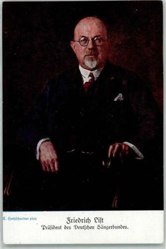 Wien 1928 Friedrich List Präsident Deutscher Sängerbund 10. Deutsches Sängerbundfest