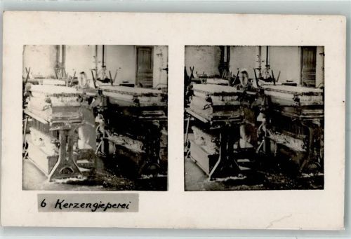 Kerzengießerei Maschine Arbeiter