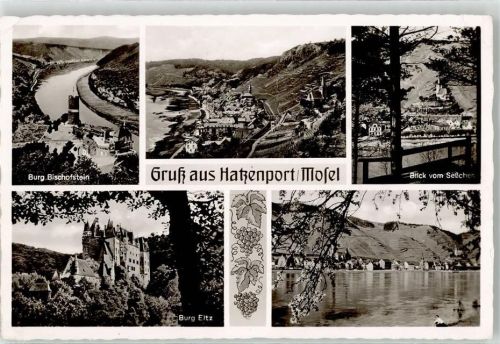 56332 W5401 Hatzenport - Burg Bischofstein Burg Eltz