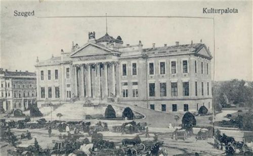 Szeged Szeged (Ungarn) Leporello II (kleine Einrisse, Klebereste RS)