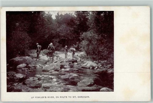 Up Fowlers River en Route to Mt. Cardigan