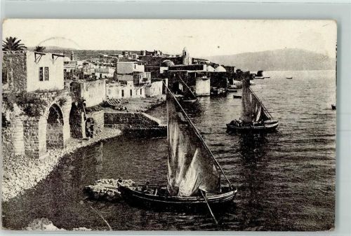 Tiberias Vom See aus Segelboot