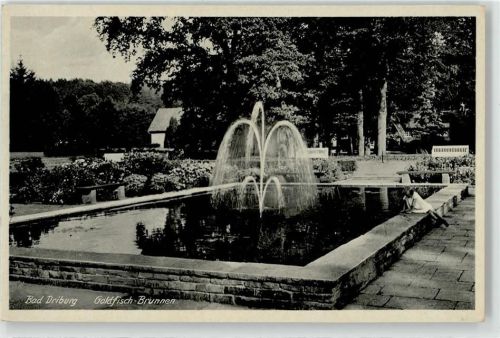 Bad Driburg Goldfisch-Brunnen