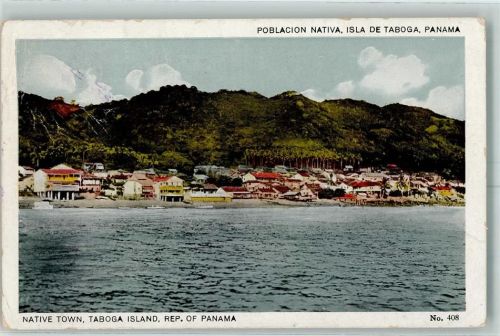 Panama City Native Town Isla de Taboga