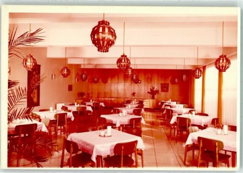 Hachen Krankenhaus Sauerlandklinik Speisesaal Foto Original aus Archiv eines Ansichtskartenverlags Ort handschriftlich