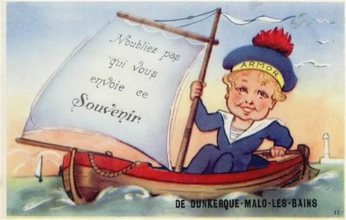 Malo les Bains Malo les Bains (Frankreich) Leporello, Bootsausflug I-II