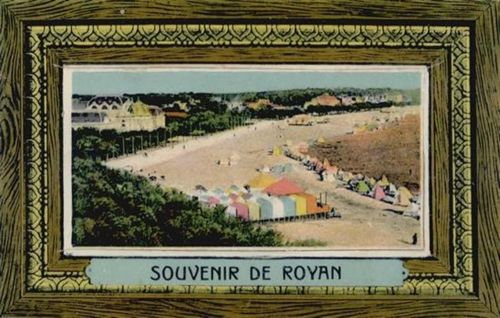 Royan Royan (Frankreich) Leporello II- (beschnitten, kleine Einrisse bei Leporello-Abdeckung)