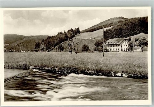 78166 W7710 Hammereisenbach Foto AK Gasthaus zum Fischer