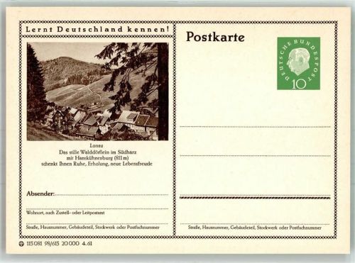 Lonau Panorama des Ortes Serie Lernt Deutschland kennen!