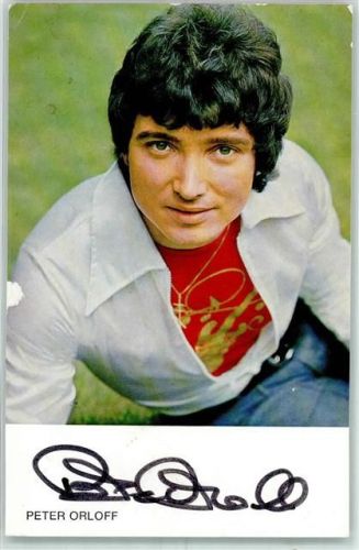 Peter Orloff Autogramm origin. Unterschrift
