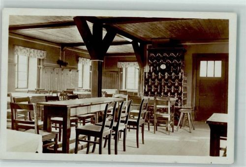 Grethen 1925 Tagesraum Leipziger Naturfreundehaus Kachelofen